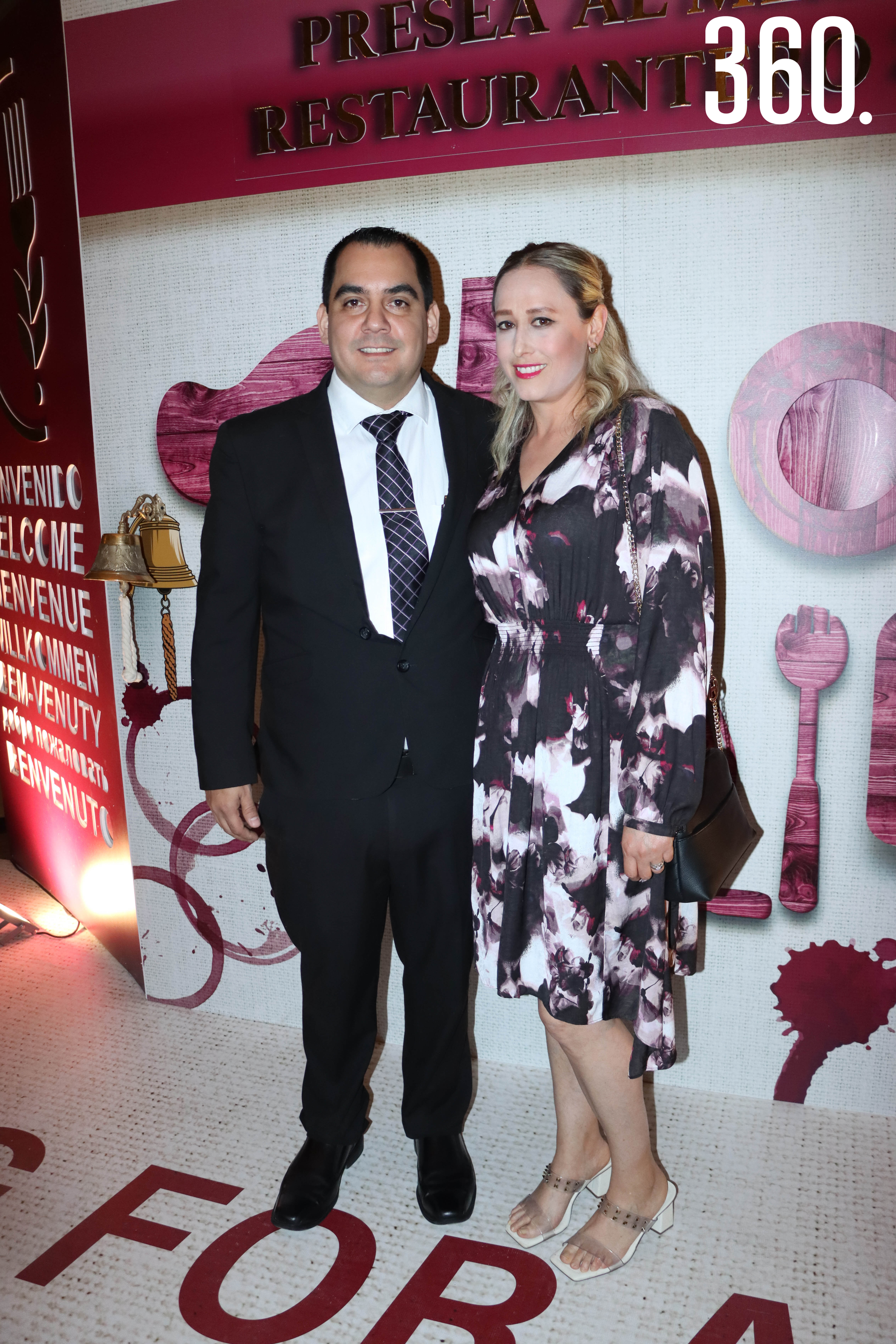 David Quijano y Naty Valdés.