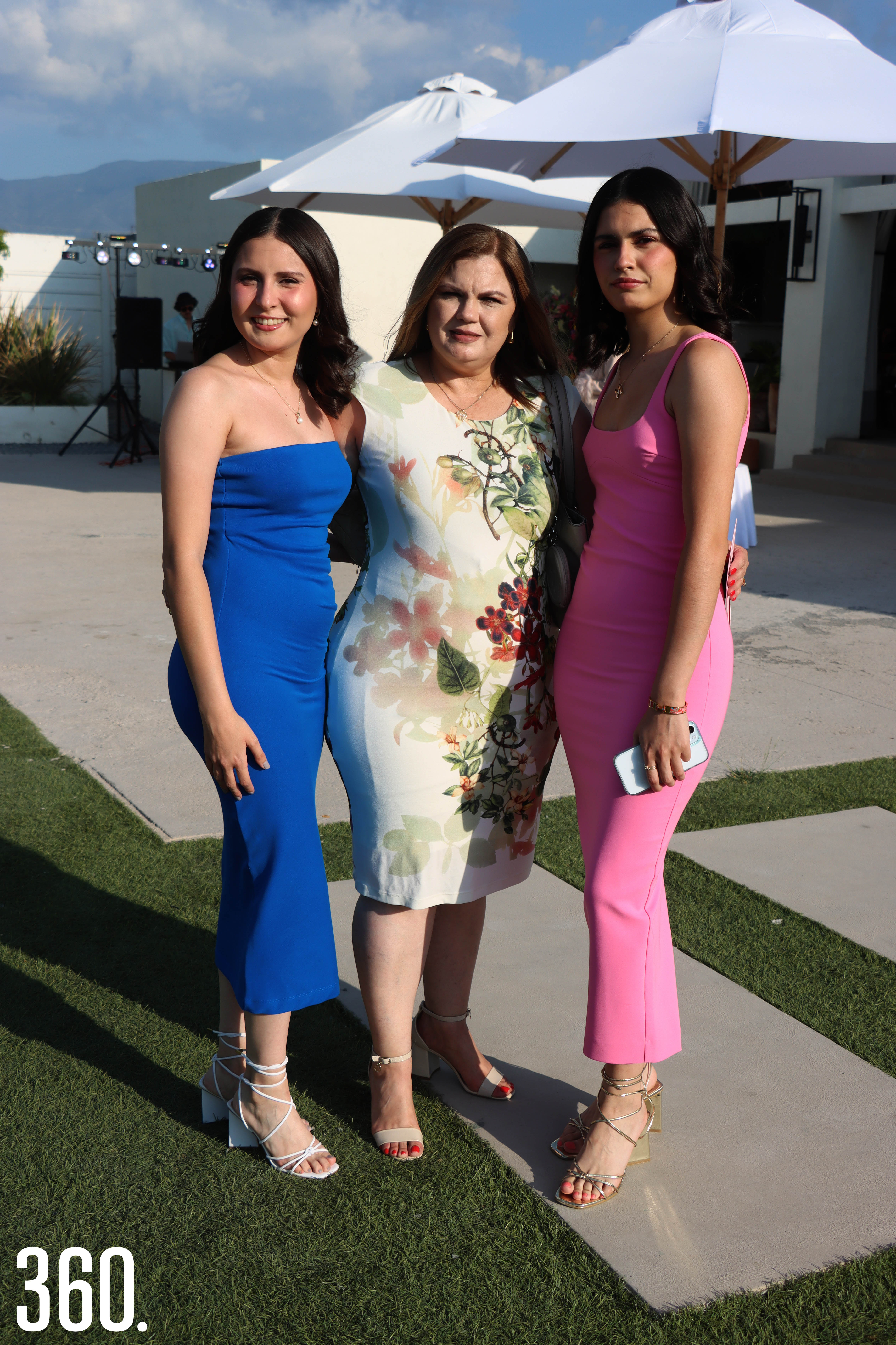 Montse Luna, Paty de Luna y María del Refugio Hernández.